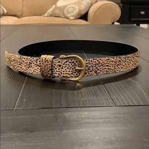 Cheetah / leopard belt